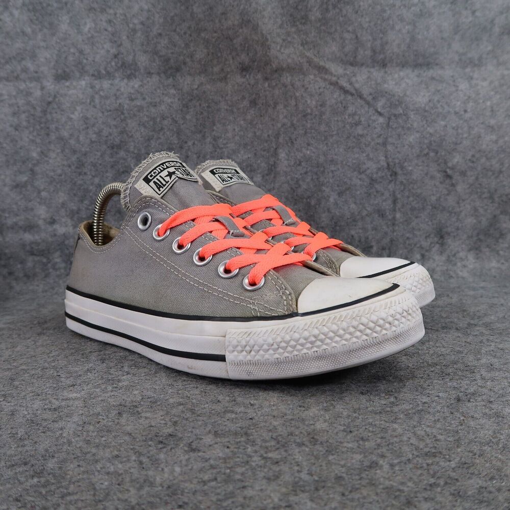 Converse Shoes Womens 7 Sneakers Chuck Taylor All Star Casual Classic Grey Low
